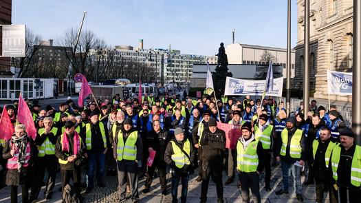 Warnstreik Nahverkehr am 26.02.2024