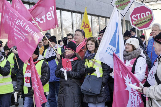 Warnstreik Gruppenbild