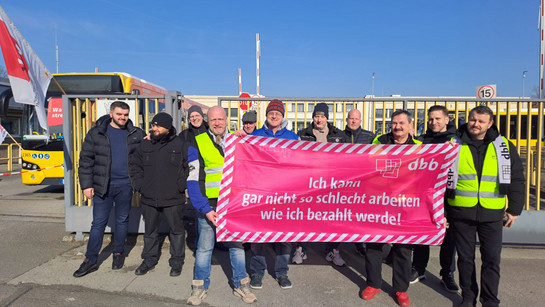 Warnstreik bei BVG + BT