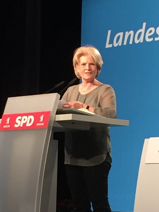 Barbara Loth, Stellvertretende Landesvorsitzende der SPD