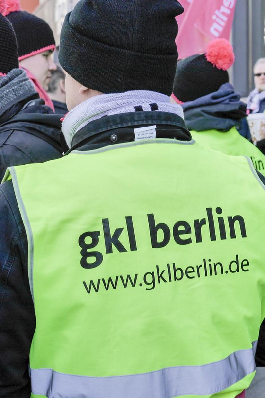 Streikweste gkl berlin