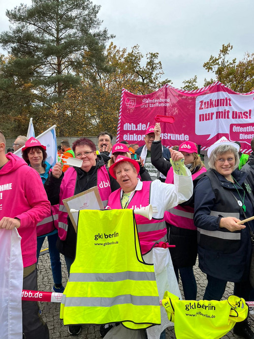 2. Runde der Tarifverhandlungen zum TVL in Potsdam eine reine